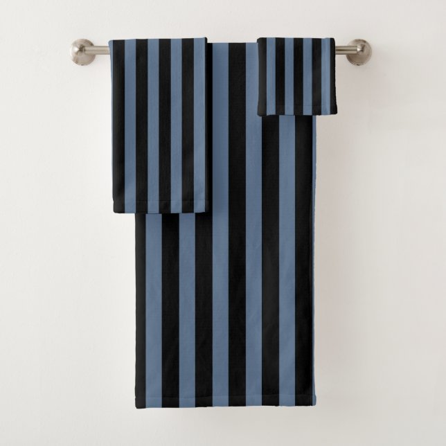 Rayas grises y negras azules (In situ)