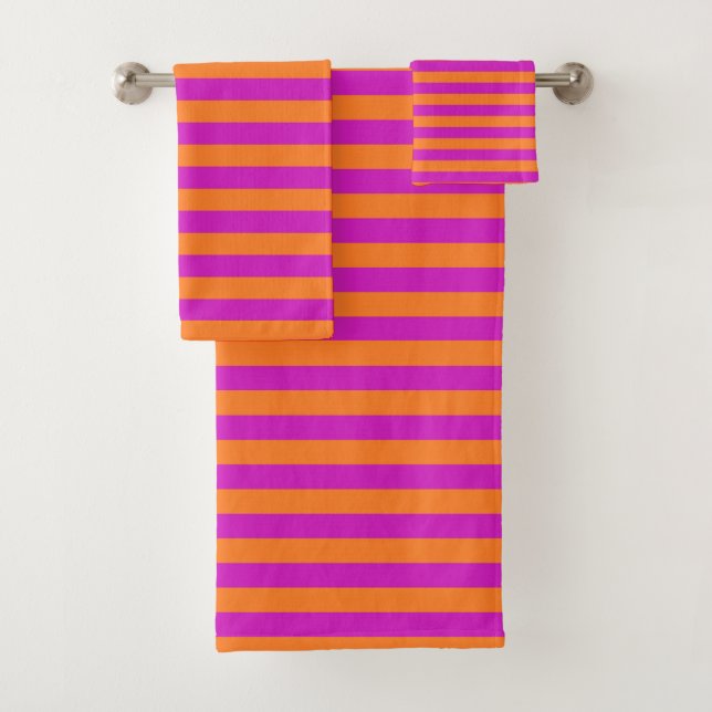 Rayas naranja y magenta (In situ)