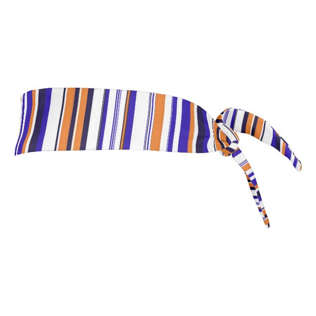 Rayas naranjas azules (Girar 90)