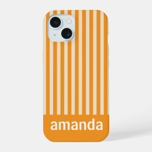 RAYAS NARANJAS NOMBRE PERSONALIZADO MODERNO ELEGAN
