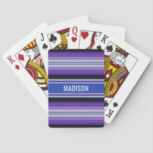 Rayas Patrón de nombres personalizados cartas de r