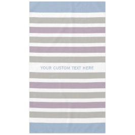 Rayas Patrón personalizado manteles de mesa