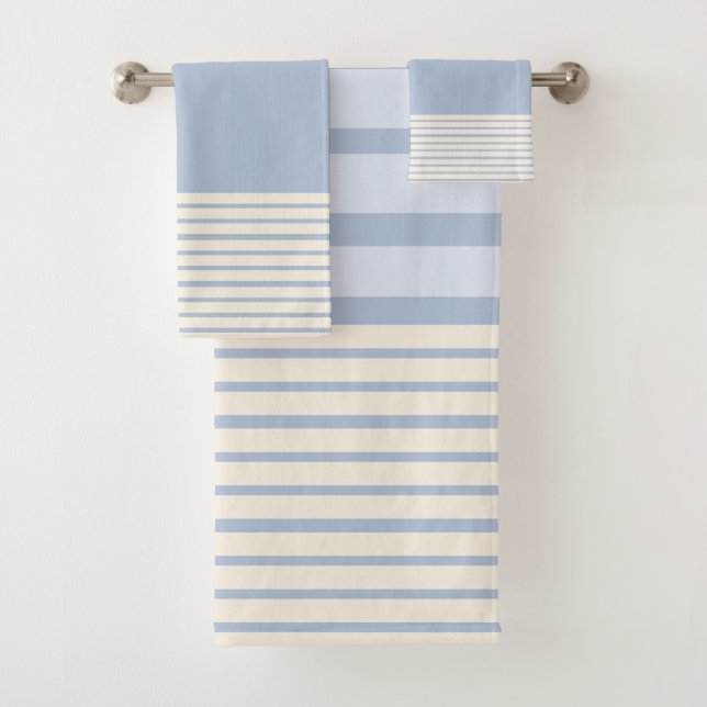Rayas Periwinkle Blue Hues and Cream (In situ)