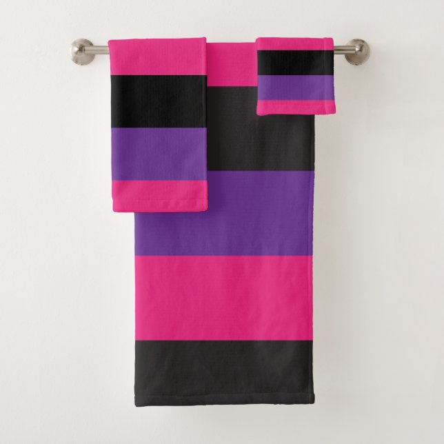 Rayas Púrpura Rosa Negro Girona (In situ)