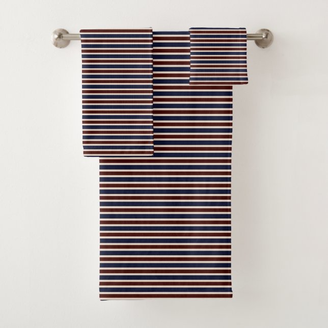 Rayas Rojas, Blancas y Azules (In situ)