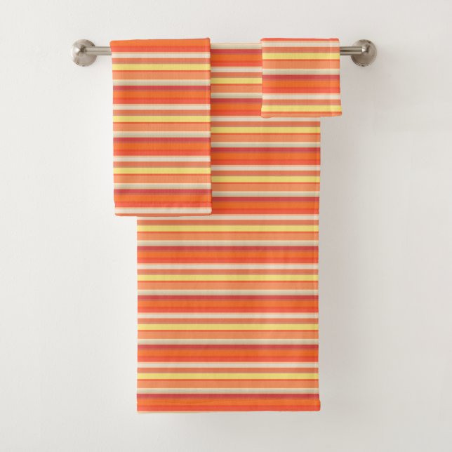 Rayas rojas de naranja suave (In situ)