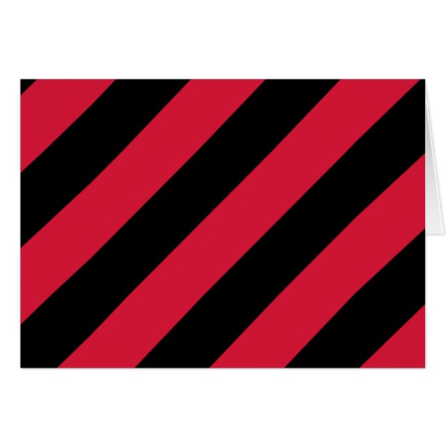 Rayas Rojas y Negras (Anverso (Horizontal))