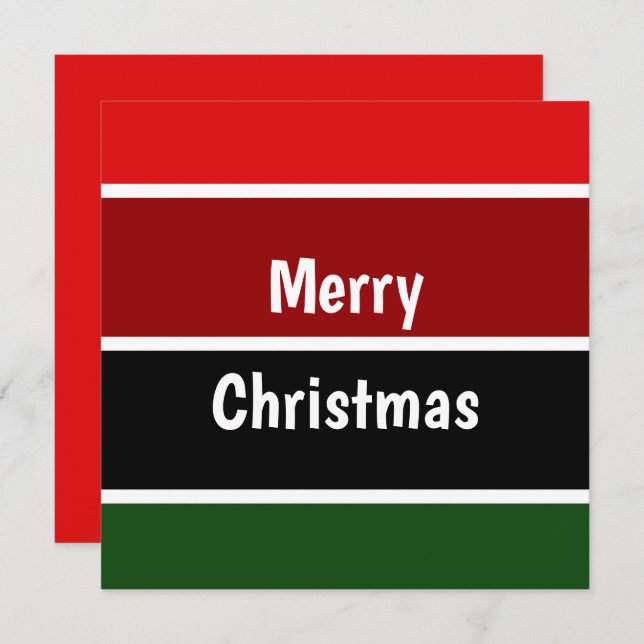 Rayas Rojas Y Verdes (Anverso / Reverso)