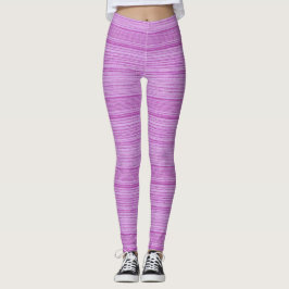 rayas rosadas textiladas leggings