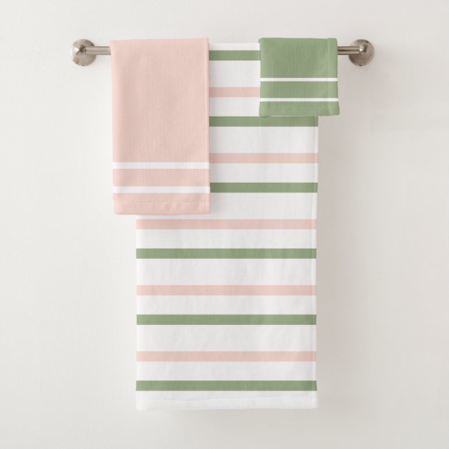 Rayas rosas y verdes (In situ)