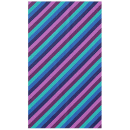 Rayas Verde azuladas moradas azules manteles grand