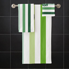 Rayas verdes de moda