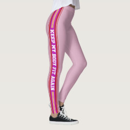 Rayas verticales Diseño de texto Pantalones deport