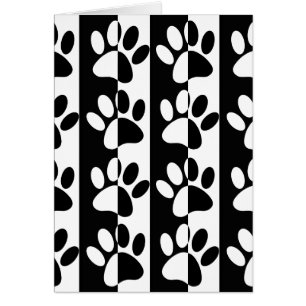 Rayas Y Tiras De Perro Negros Y Blancos