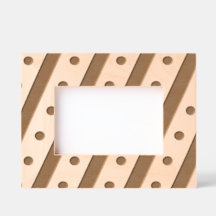 Rayo de caramelo y marco de imagen de punto de pol