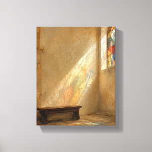 Rayo de sol en el monasterio: arte interior textur
