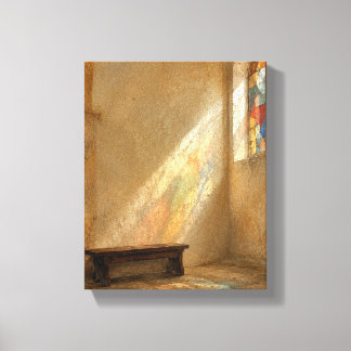 Rayo de sol en el monasterio: arte interior textur