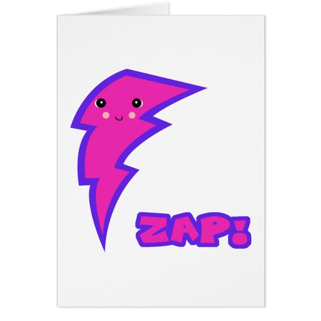 rayo rosa kawaii (Frente)