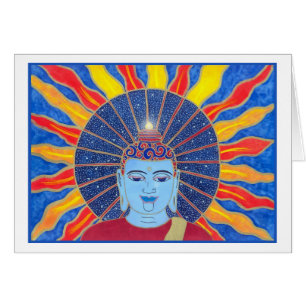 Rayos de la tarjeta de la dicha