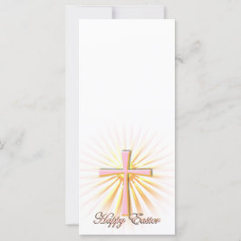 Rayos de luz de la cruz religiosa (en blanco)