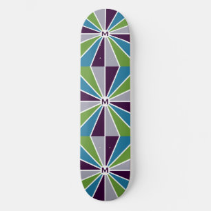 Rays Pattern personalizado patinetas iniciales