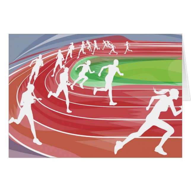 Raza corriente en pista (Anverso (Horizontal))