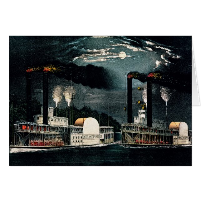 Raza de medianoche en el Mississippi (Anverso (Horizontal))