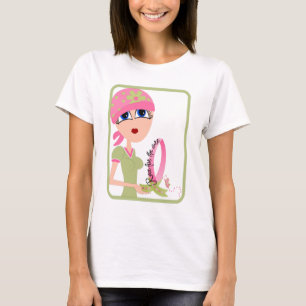 Raza para la camiseta de la curación