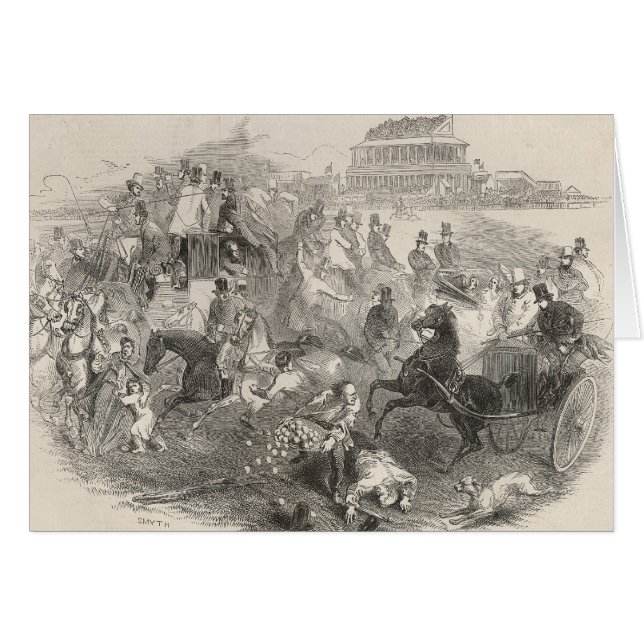 Razas de Epsom, "día de Derby": Dejar el curso (Anverso (Horizontal))