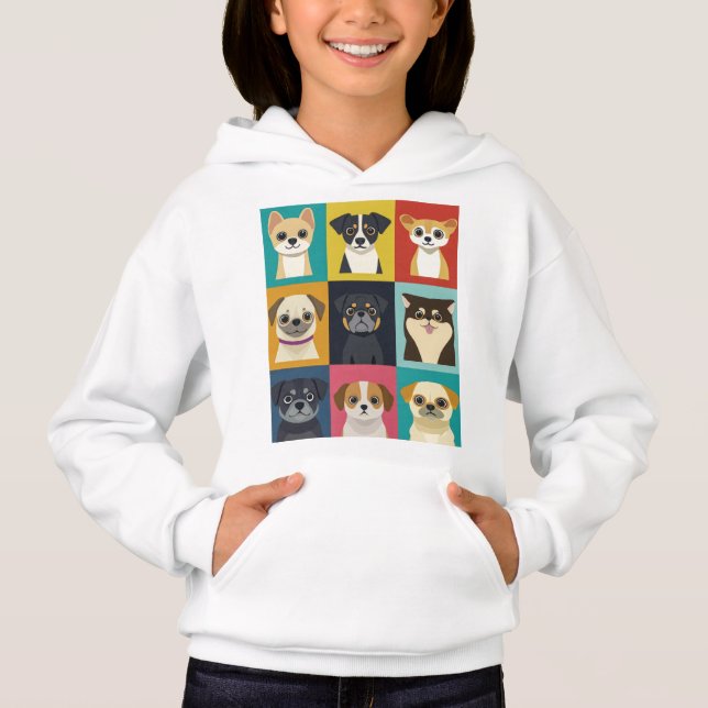 Razas de perro de dibujos animados (Anverso)