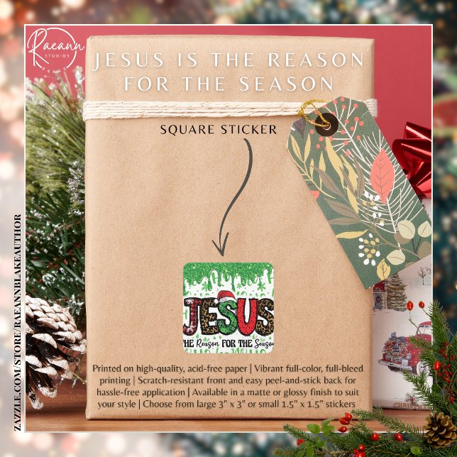 Razón para la pegatina navideña de temporada (Subido por el creador)