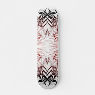 Razor Web: Obra de Arte Abstracto: Skateboard Pers