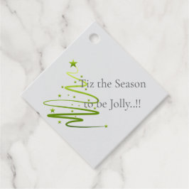 Razzle Dazzle Navidades etiqueta de regalo