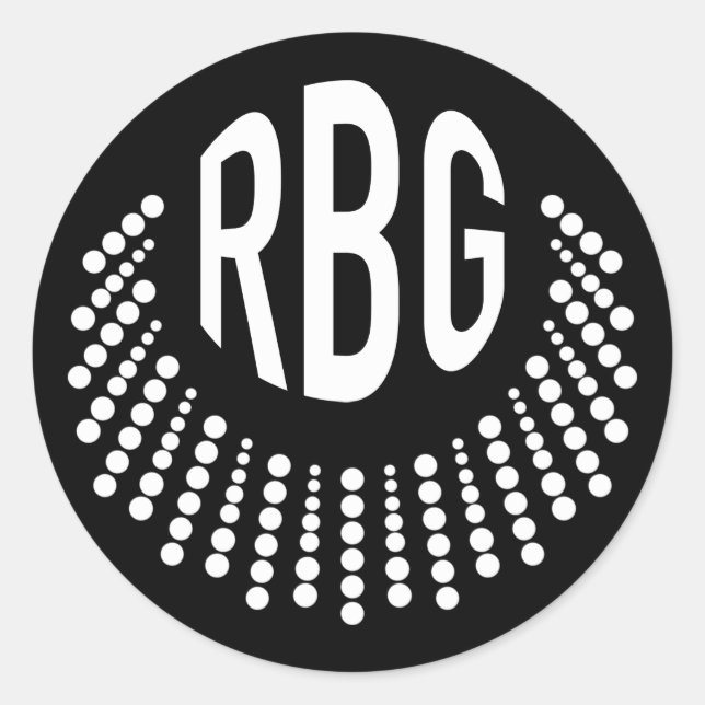 RBG Dissent Necklal | PEGATINAS (Anverso)