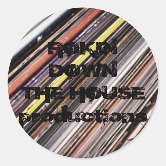 RDHprod. Pegatina de registros apilados (Anverso)