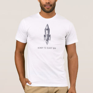 ReadyTo arruina apagado la camiseta del blanco de