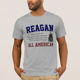 Reagan toda la camiseta americana