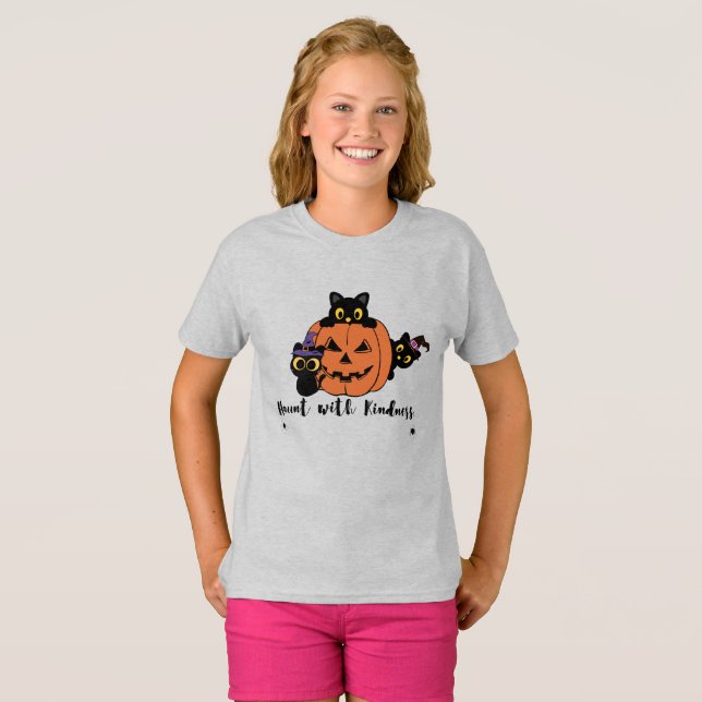 "Real con bondad" Camiseta para niños de Halloween (Anverso completo)