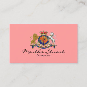 Real Emblem ~ Tarjeta de visita / Unisex