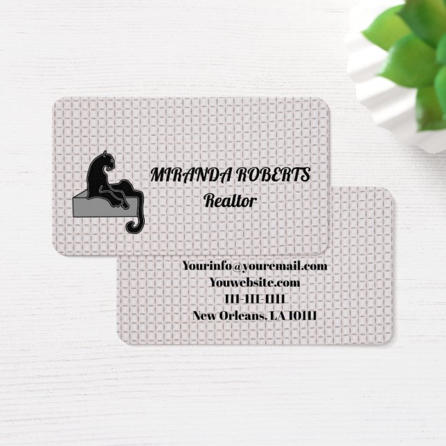 Real Estate Agent Black and White  Add (Escritorio)