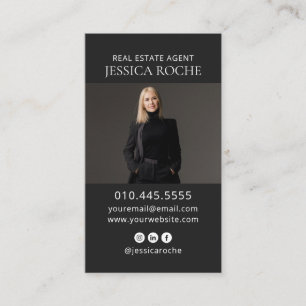 Real Estate - moderna tarjeta de visita