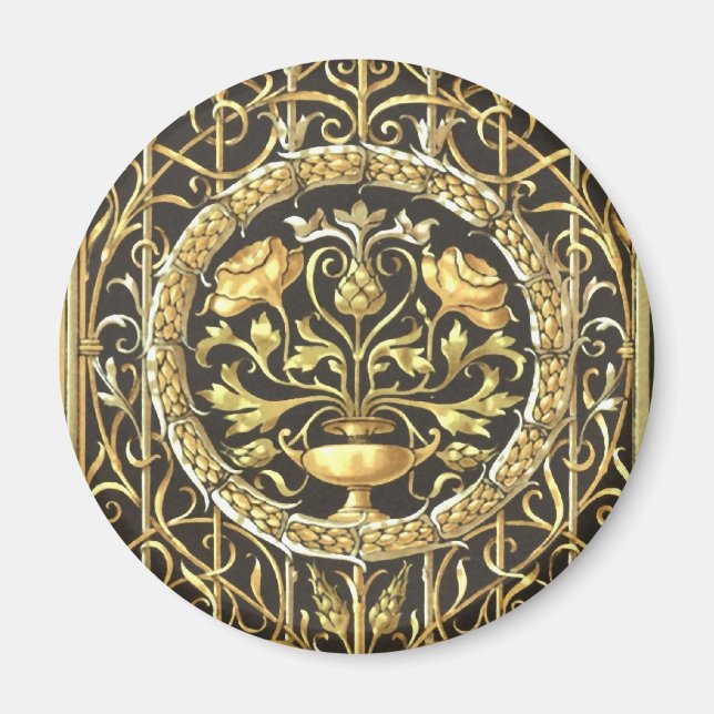 Real, imán dorado (Frente)