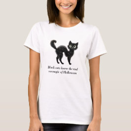 Real meowgic de la camiseta de Halloween