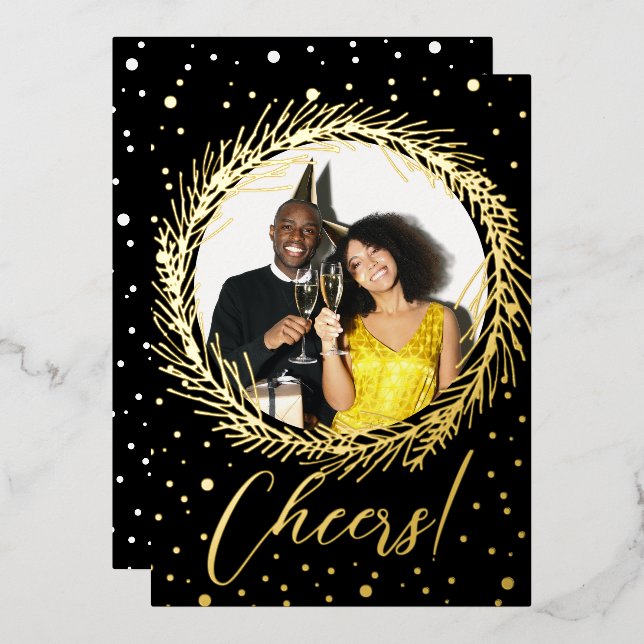 Real Relieve metalizado Saluda la tarjeta de vacac (Anverso/Reverso)