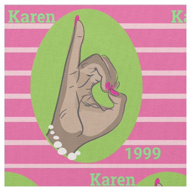 Real tela rosa y verde (De cerca)