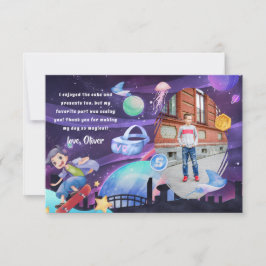 Realidad virtual | Tarjeta de agradecimiento por c