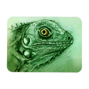 Realismo verde realista: Repticio de arte - Imán f