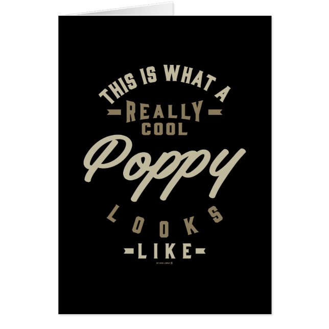 Realmente Guay Poppy (Frente)