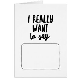 Realmente Quiero Decir...