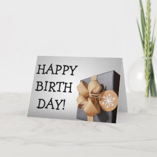 Realmente, tarjeta realmente grande del "FELIZ